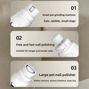 Big Guest Pet Nail Grinder Electric Manicure Clipper Nail Clipper Cat and Dog Grooming Cleaning Nail Clippers Pet Nail Clippers