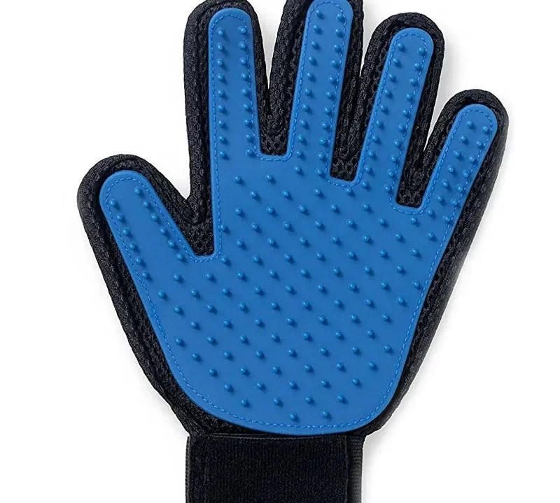 Silicone Pet Grooming Gloves Cats Hair Brush and Comb Gloves to Bathe Dogs Cleaning Hair Removal  for Dog Animal Use Supplies