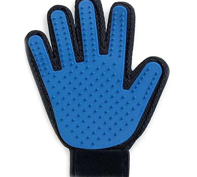 Silicone Pet Grooming Gloves Cats Hair Brush and Comb Gloves to Bathe Dogs Cleaning Hair Removal  for Dog Animal Use Supplies